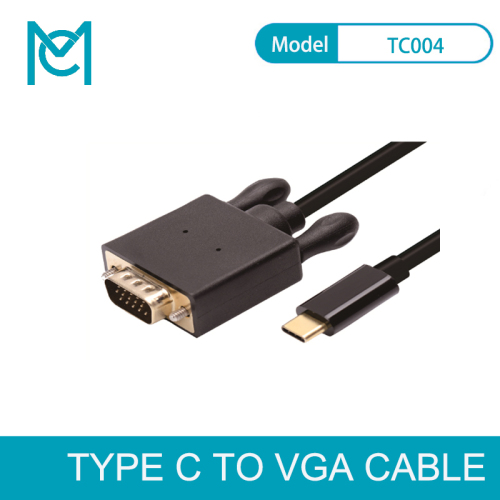 MC USB-C to VGA Cable USB 3.1 Type C USB-C to Female VGA Cable