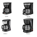 1.5L 12 cups 800W electric portable mini coffee maker for EU and USA