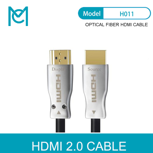 MC Optical Fiber HDMI 2.0 Cable Ultra-HD (UHD) 4K Cable 60Hz with Audio Video HDMI Cord HDR 4:4:4 Lossless Amplif