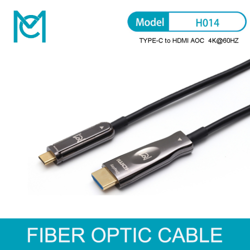 MC Long Fiber Optic HDMI Cable 2.0 4K 60hz HDMI Male to HDMI Male Cable HDR for PS4 HD TV Box Projector