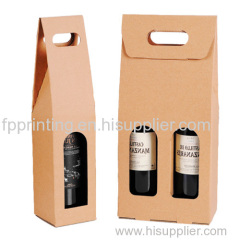 China Custom Craft Paper Wine packaging Boxes