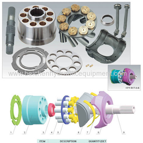 HPR75/100/105/130/160 hydraulic pump parts