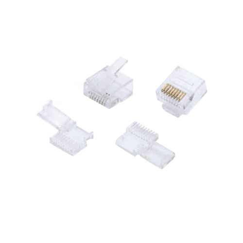 MC CAT 6 Modular RJ45 Plug 8P8C Short Body Unshielded For AWG 24-26
