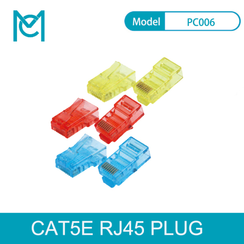 MC CAT 5E Modular RJ45 Plug 8P8C Unshielded For AWG 24-26