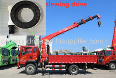 slewing drive worm drive for aerial working platform and mounted truck crane