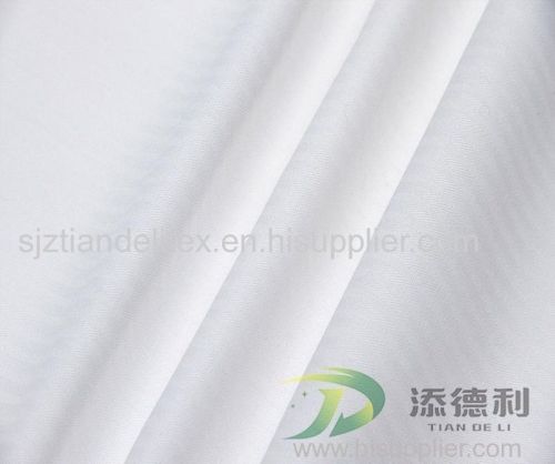 polyester herringbone bleached fabric