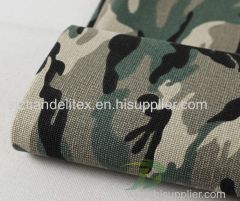 Polyester Camouflage Printed Canvas Fabrics