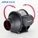 4" AC100 Mixed flow fan red style ventilation blower greehouse building house toilet bathroom plan farm playroom