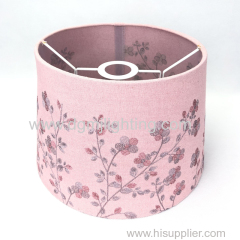 EMBROIDER PINK LAMP SHADE