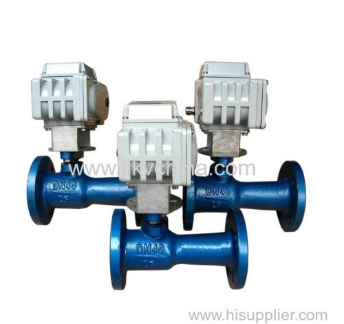 Electric high temperature ball valve