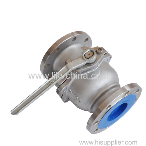 Flanged soft sealed ball valve Q41F