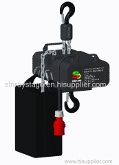 Electric hoist with 2T aluminum shell