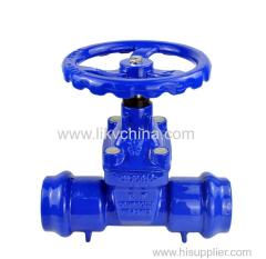 Socket sofe sealed gate valve