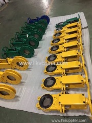 Knife gate valve