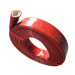 silicone rubber jacket glass fiber braided silicone heat sleeve black for hose wire line protection