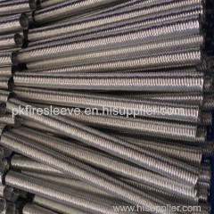 Aluminum foil glass fibre fiberglass corrugated tube