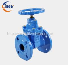 2 Inch Cast Iron Handwheel Non-Rising Resilient Gate Valve For Water