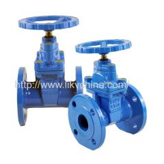 2 Inch Cast Iron Handwheel Non-Rising Resilient Gate Valve For Water