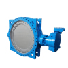 Soft sealed single eccentric butterfly valve