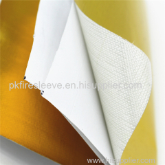 Fire Resistant Adhesive Gold Heat Reflective Film for thermal heat shield barrier