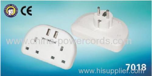 Tranvel adaptors for different countries with CE certification