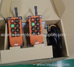 12V industrial hoist wireless remote control with 2 transmitter and 1 receiver