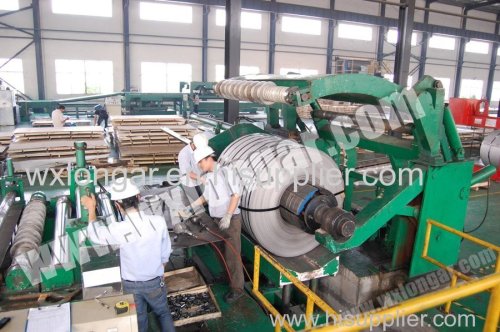 6X2000mm Jumbo Stainless Steel Slitting &Rewinding