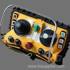 Dual joystick radio remote control tower crane remote controller