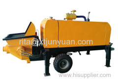 stationary concrete pumping machine