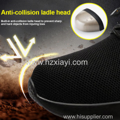 2019 fashion odm oem classic trainers breathable mesh sport walking slip on black air knitted running casual shoes men s