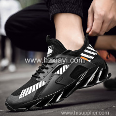 Fashion sports shoes sneakers men running shoes spring blade shoes men brand