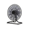 EC Floor Fan With Brushless Permanent Magnet EC motor Wifi Bluetooth Radio Frequency Remote-18&quot; Black Style