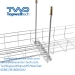 Electro-Zinc Wire Mesh Cable Tray Electro Galvanised Cable Trunking