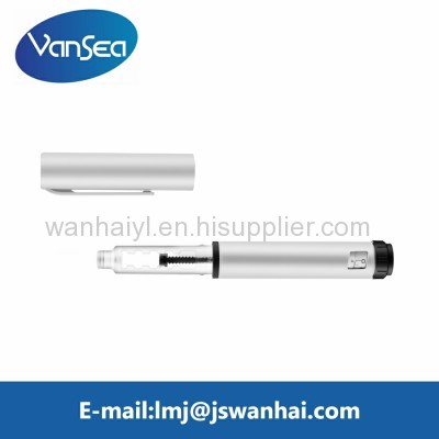 disposable insulin pen for plastic