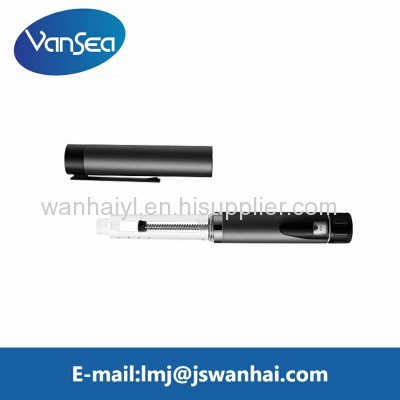 Reusable insulin pen for plastic/ HGH injection pen