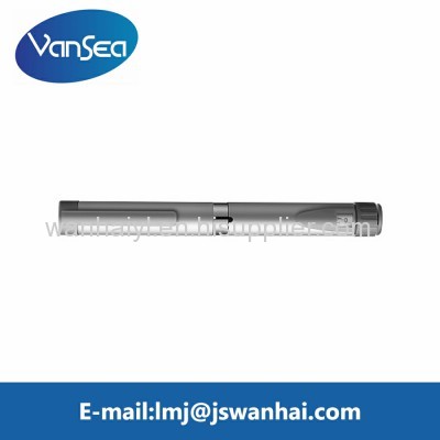 Repeated use of plastic insulin pen