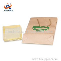 Bottom bonding hot melt pressure sensitive adhesive for Kraft paper bag