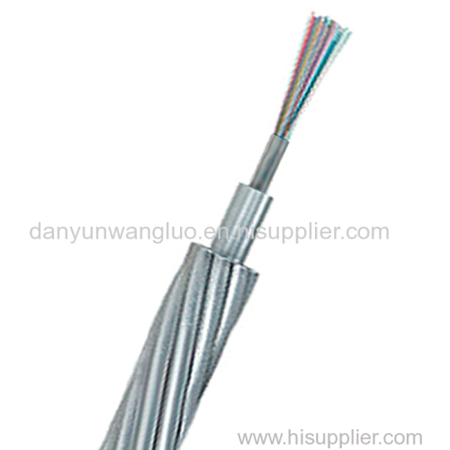 Opgw-12b optical fiber composite overhead ground wire 24 cable
