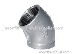 45° ELBOW Stainless Steel Thread Elbow 45° Elbow 45° for sale