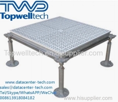 High Quality Aluminum Perforated Steel Raised Floor Data Entry Or Network