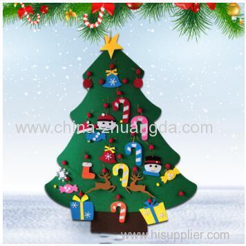 Wool felt toys Christmas Tree Hanging Decoration Pendant Bunting Home Decor Event Party Supplies