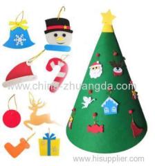 Wool felt toys Christmas Tree Hanging Decoration Pendant Bunting Home Decor Event Party Supplies