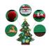 Wool felt toys Christmas Tree Hanging Decoration Pendant Bunting Home Decor Event Party Supplies