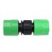 Plastic garden hose male quick connector