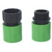 Plastic garden hose male quick connector