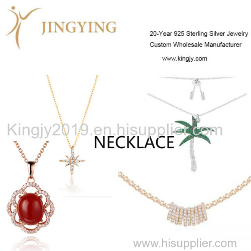 925 sterling silver necklace fine jewelry wholesaler