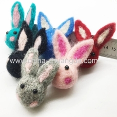 Hangmade cute wool felt toys