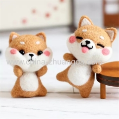 Hangmade cute wool felt toys