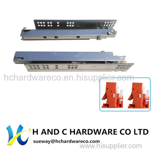 Concealed undermount drawer slide