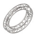 Circle trusses for DJ lighting truss